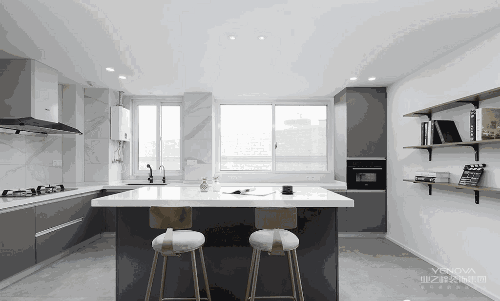 開放式廚房裝修怎么樣設(shè)計?敞開式廚房有什么優(yōu)缺點