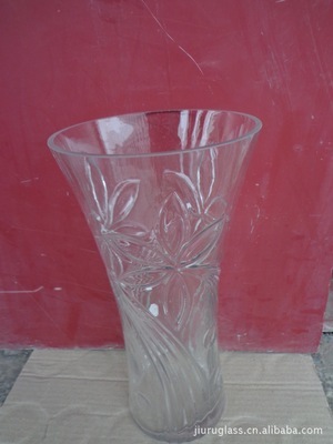 【【低价销售】玻璃花瓶 一枝花玻璃花瓶 玻璃工艺品【欢迎选购】】价格,厂家,图片,玻璃工艺品,义乌市九如玻璃制品厂-